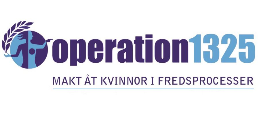 Operation 1325 är en feministisk fredsorganisation som arbetar för att öka kvinnors inflytande i fredsprocesser och i konfliktlösning genom påverkan, information och kapacitetsstärkning i Sverige och världen.